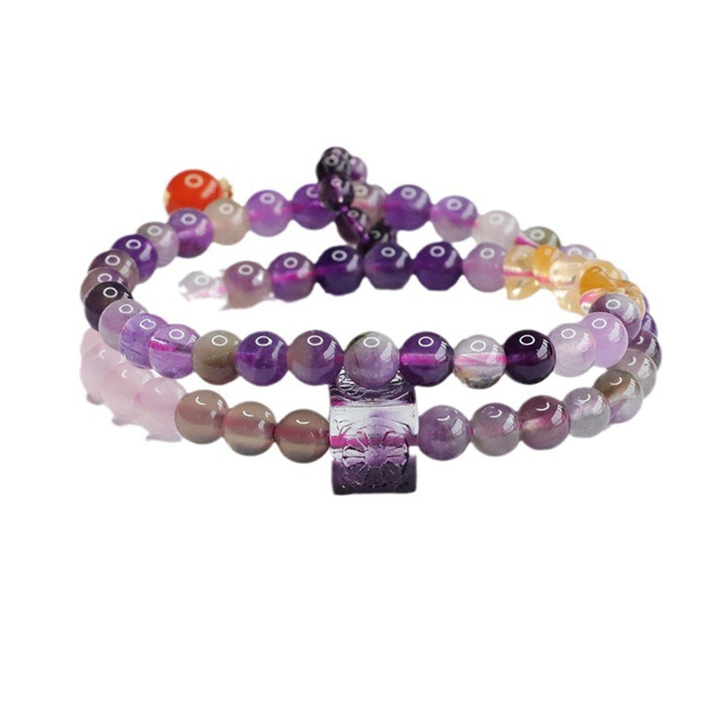 Bracelets for Men & Women - Handmade Stretchy Beaded Feng Shui Jewelry, Natural Stone Protection Gift Set
