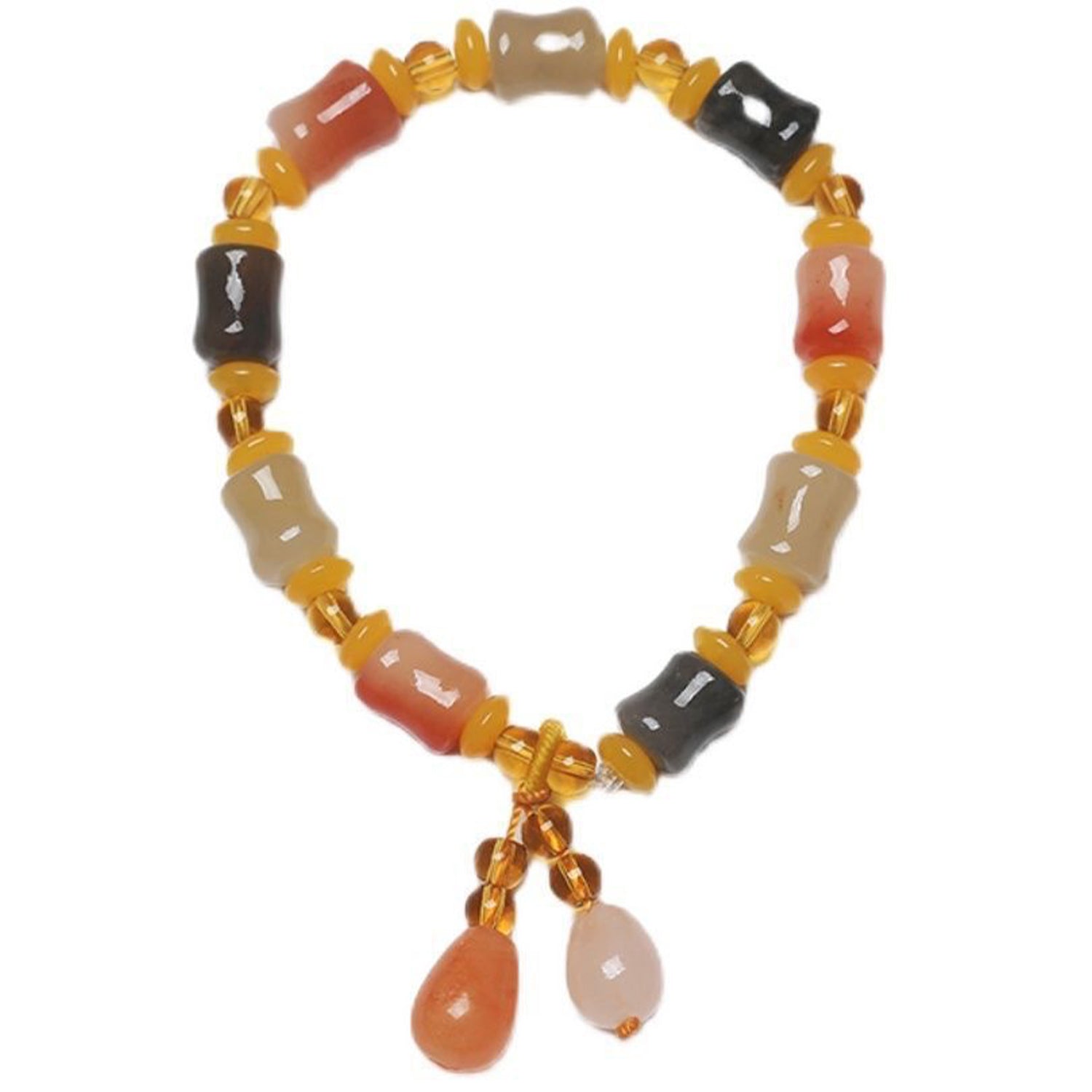 Bracelets for Men & Women - Handmade Stretchy Beaded Feng Shui Jewelry, Natural Stone Protection Gift Set