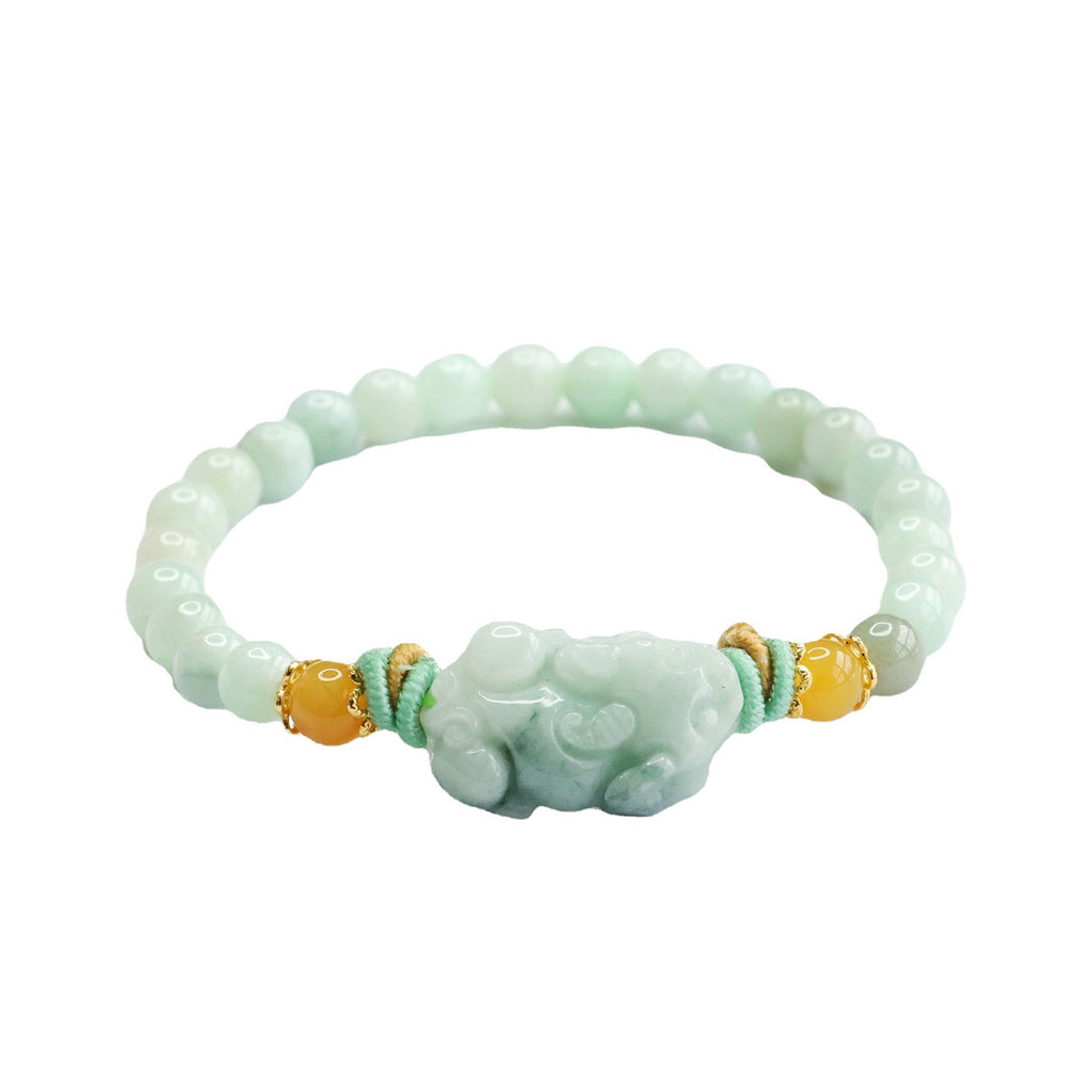 Bracelets for Men & Women - Handmade Stretchy Beaded Feng Shui Jewelry, Natural Stone Protection Gift Set