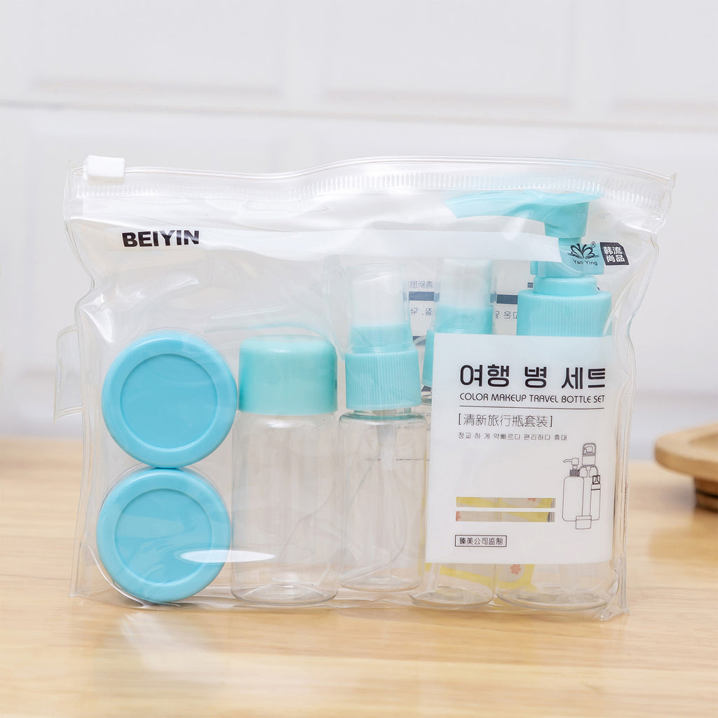 8 Pack Travel Bottles Set for Toiletries, TSA Approved Travel Containers Leak Proof Silicone Squeezable Travel Accessories