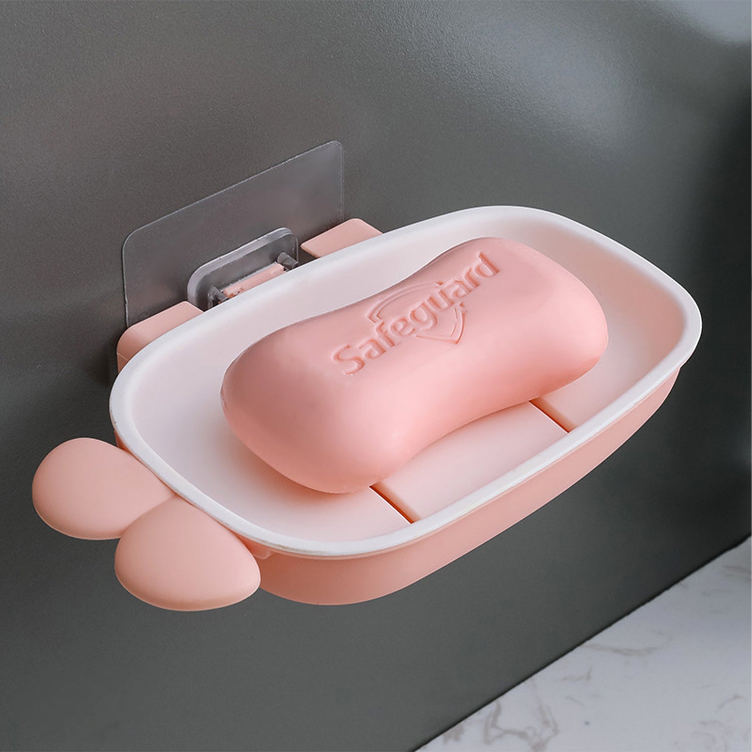 Soap Case, BPA-Free Recycled Plastic, Leakproof, Portable for Bathroom, Gym, Home
