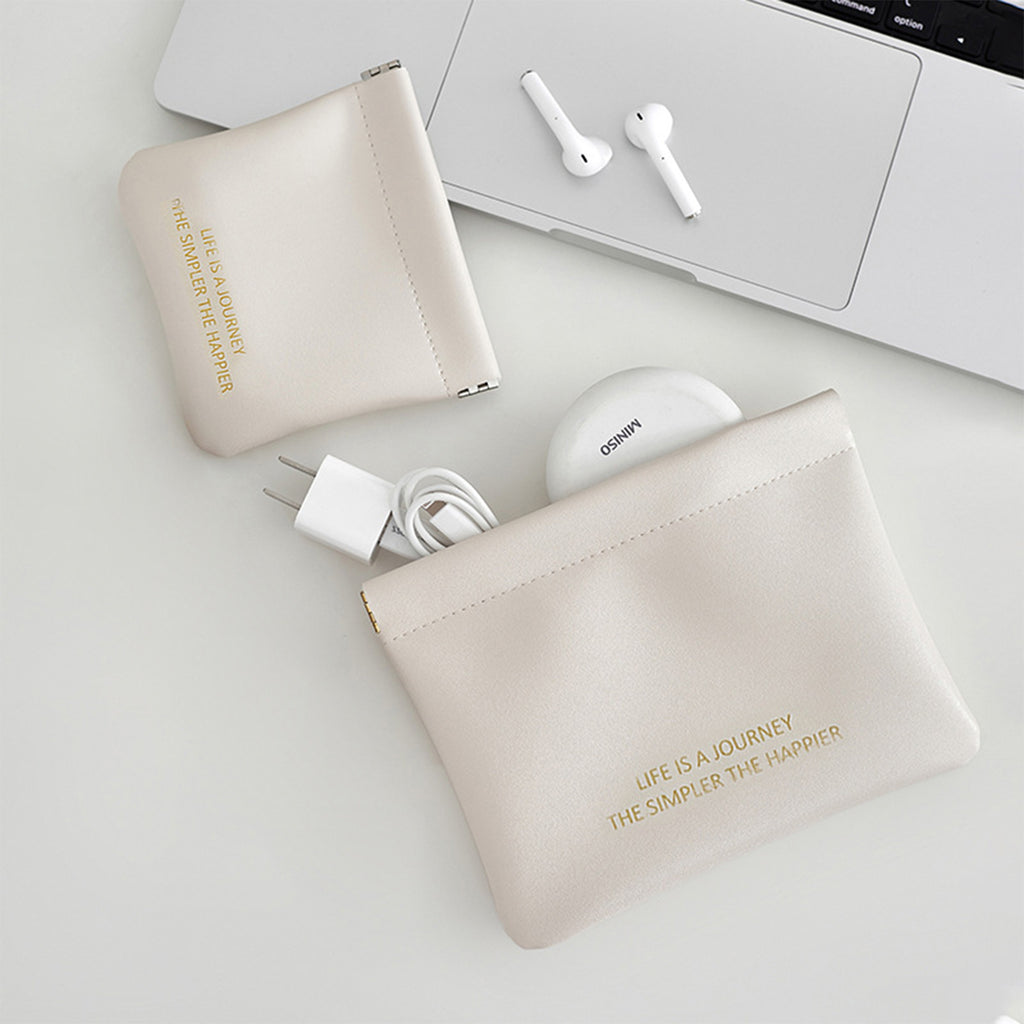 Small Makeup Bag for Purse, Mini Portable Cosmetic Bags for Women, Coin Purse Lipstick Cosmetic Accessories Organizer