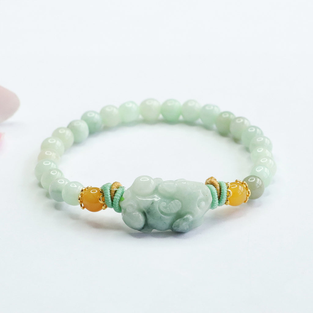 Bracelets for Men & Women - Handmade Stretchy Beaded Feng Shui Jewelry, Natural Stone Protection Gift Set