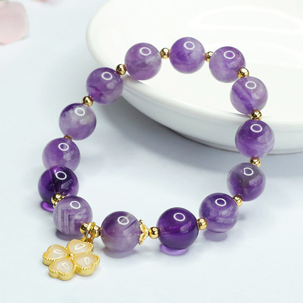 Bracelets for Men & Women - Handmade Stretchy Beaded Feng Shui Jewelry, Natural Stone Protection Gift Set